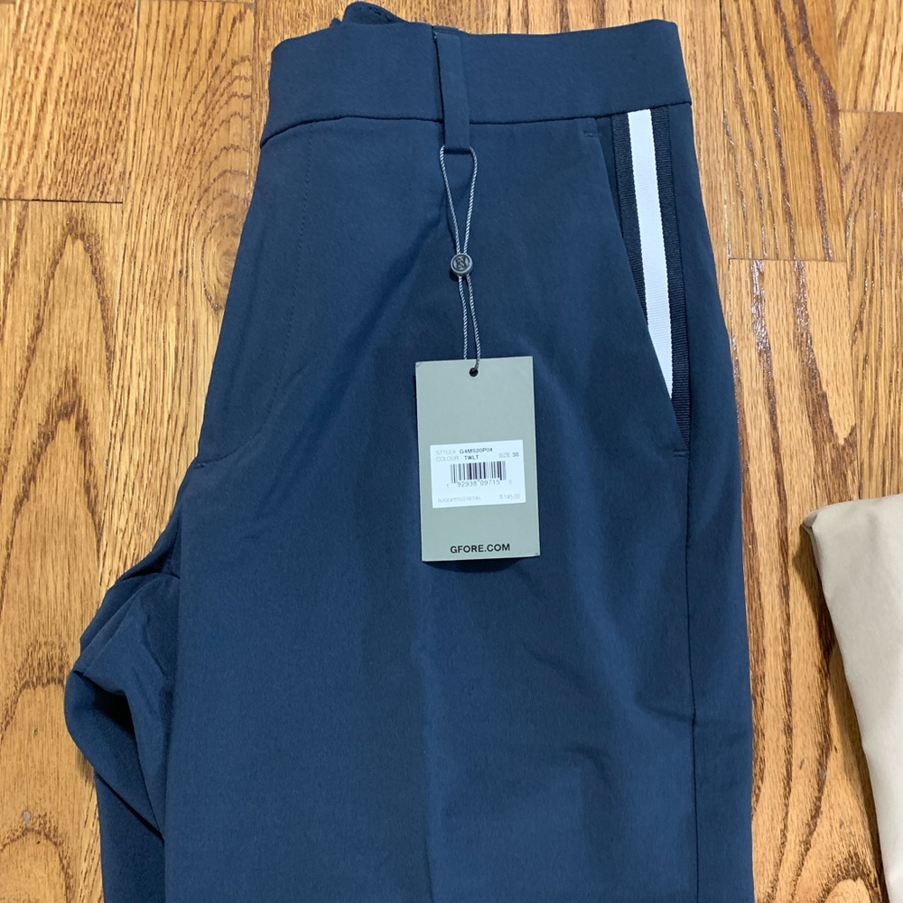 G/Fore navy shorts. 30 waist